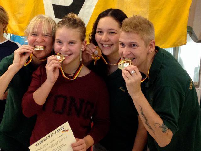 Deutscher Meister Damen Staffel Schwimmen